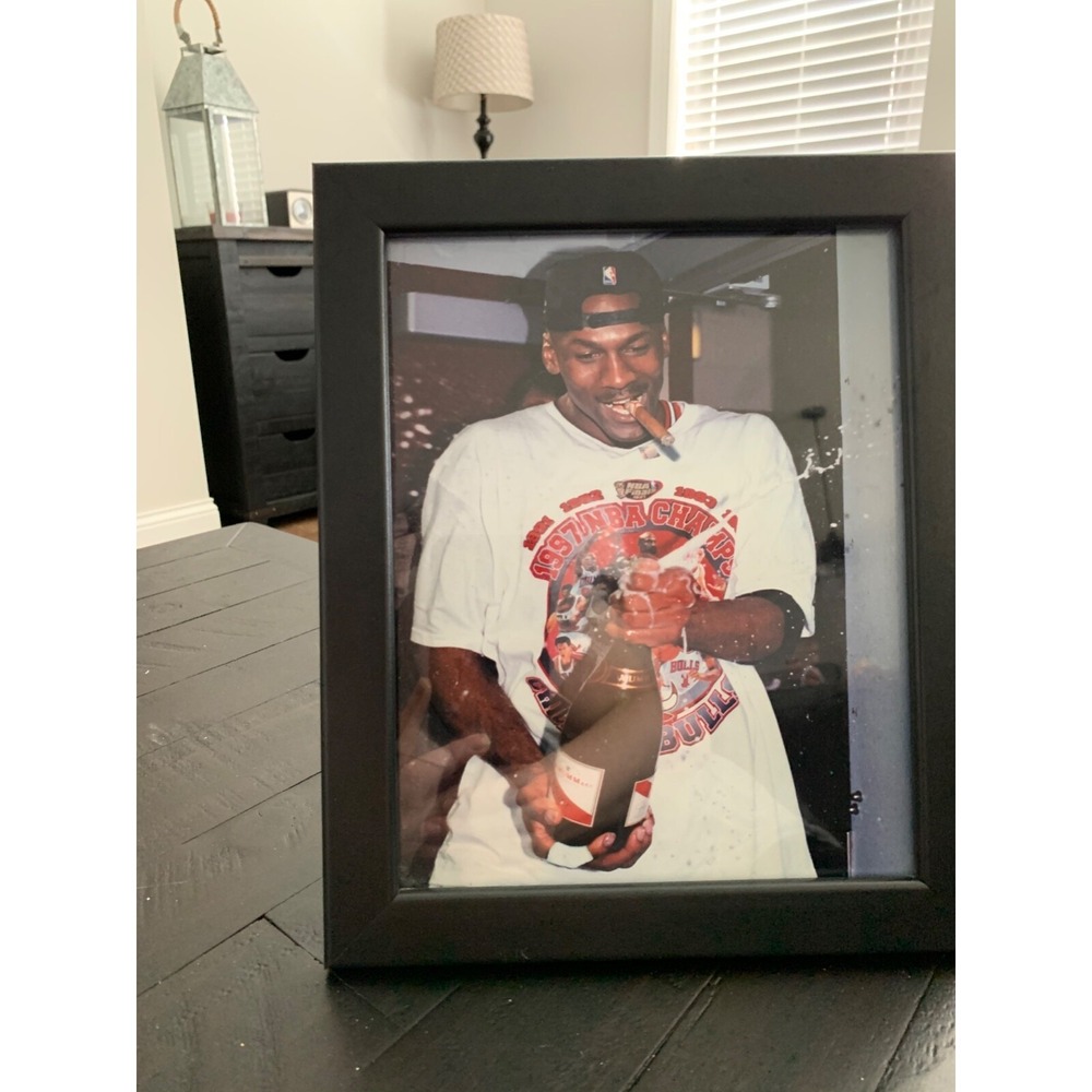 Michael Jordan Framed Photo 1997 Championship (A)